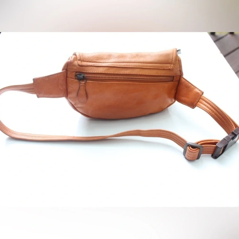 Private Label leather waist bag